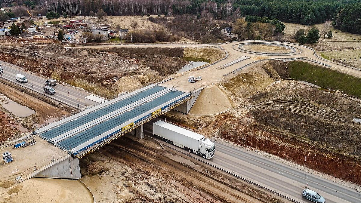 Zdjęcie 2 Trwa budowa S1 na odcinku Podwarpie Dąbrowa Górnicza