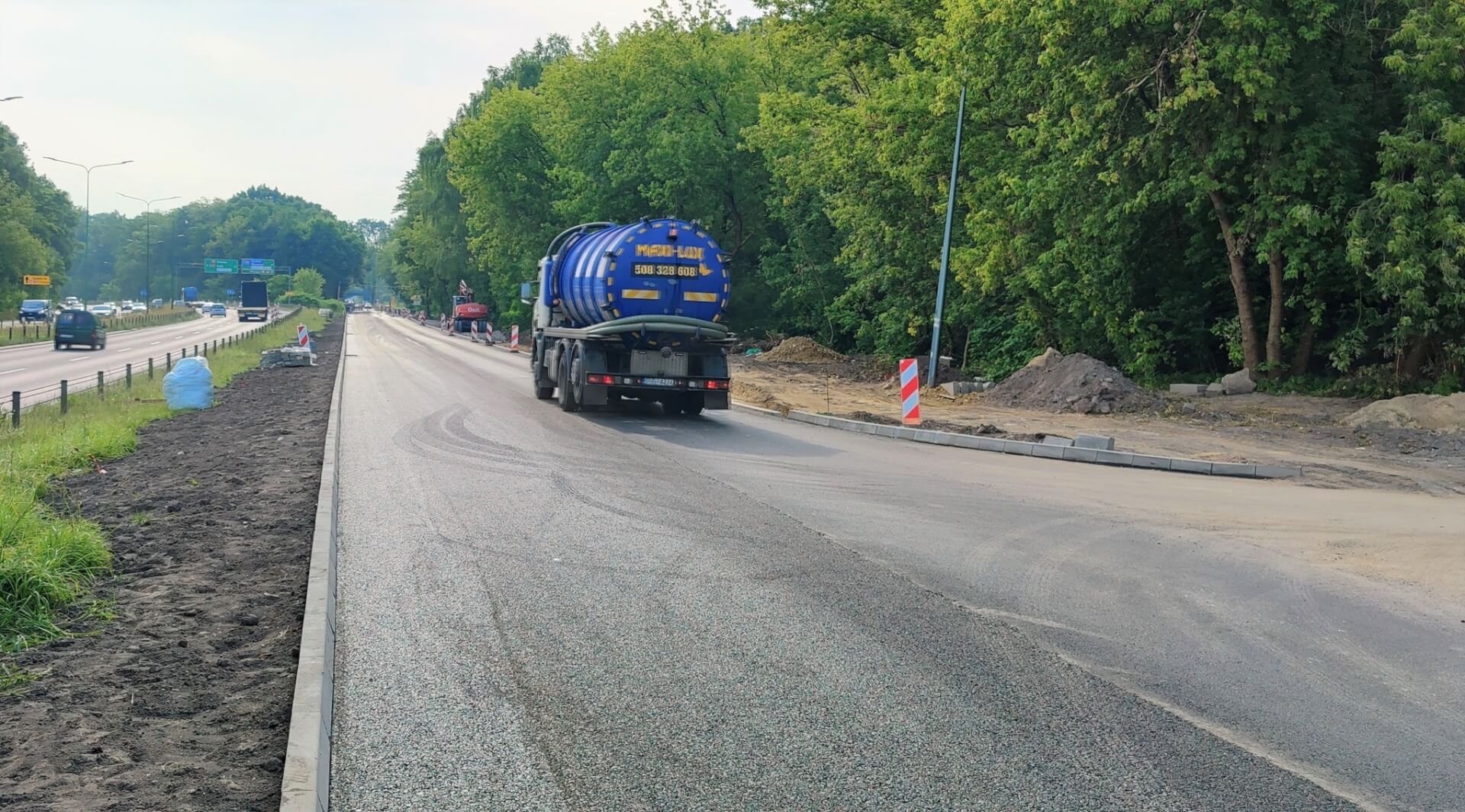 Przebudowa ulic Staszica i Oddziału AK Ordona w Dąbrowie Górniczej