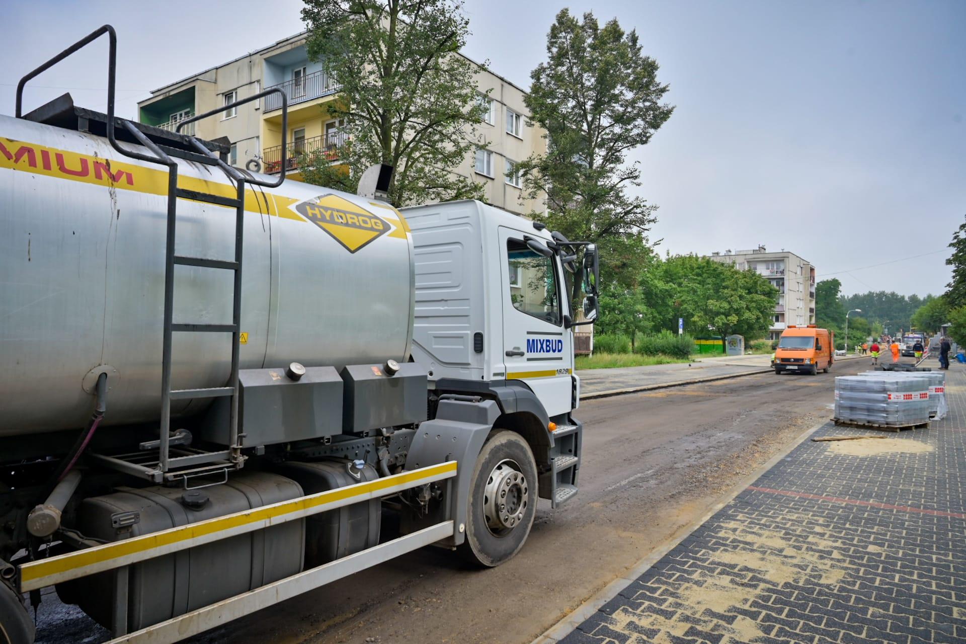 Remont ulic na osiedlu Syberka w Będzinie