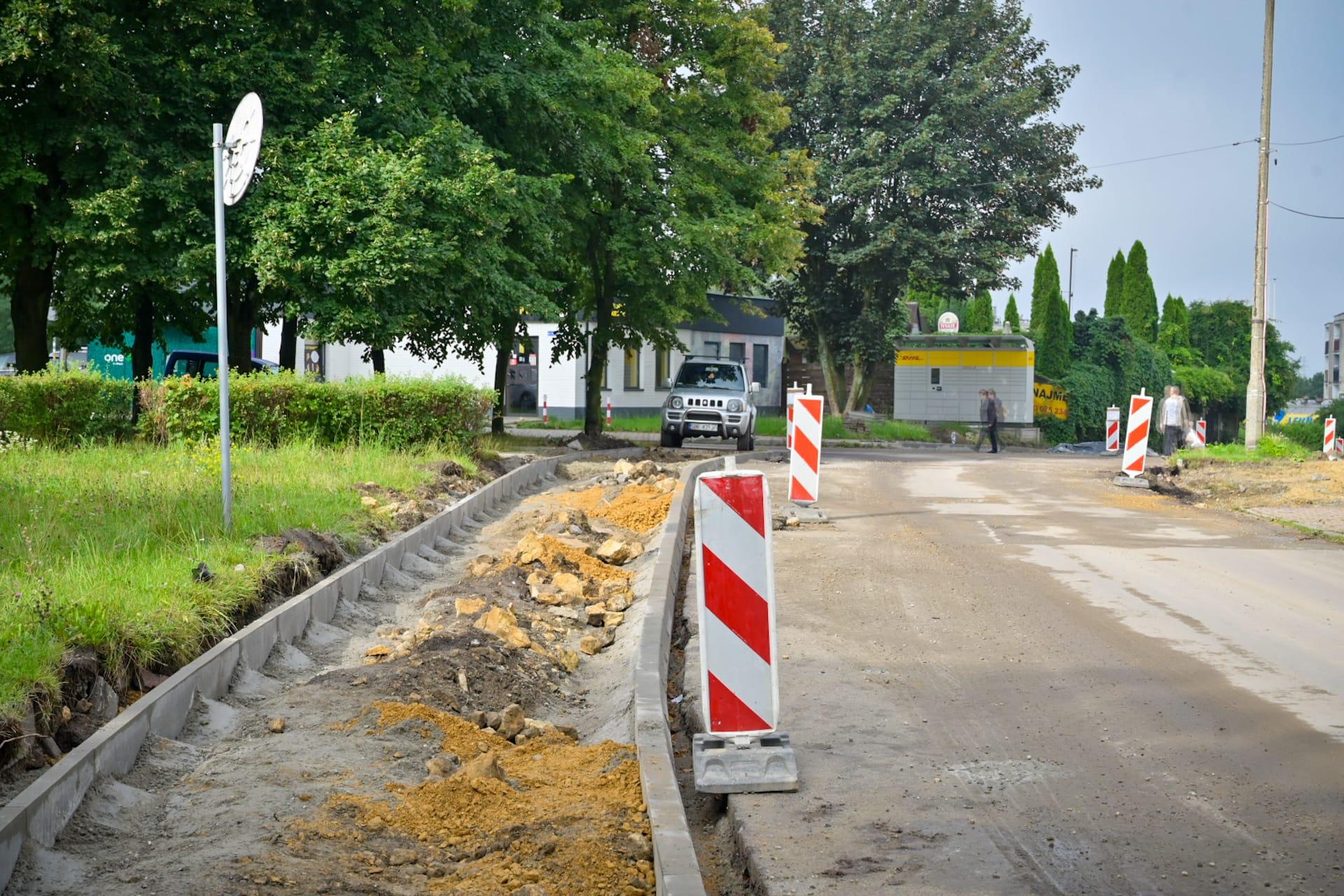 Remont ulic na osiedlu Syberka w Będzinie