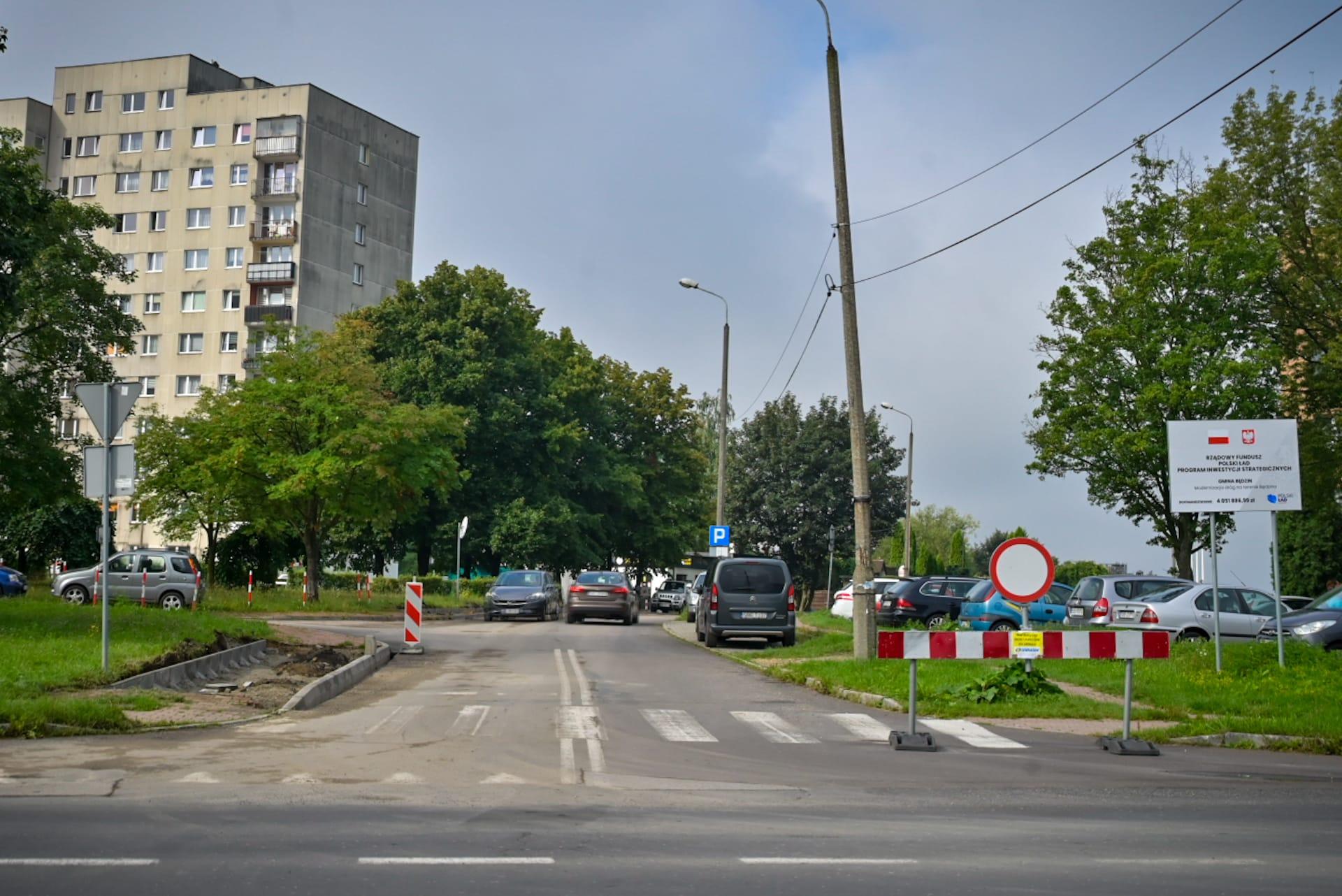 Remont ulic na osiedlu Syberka w Będzinie