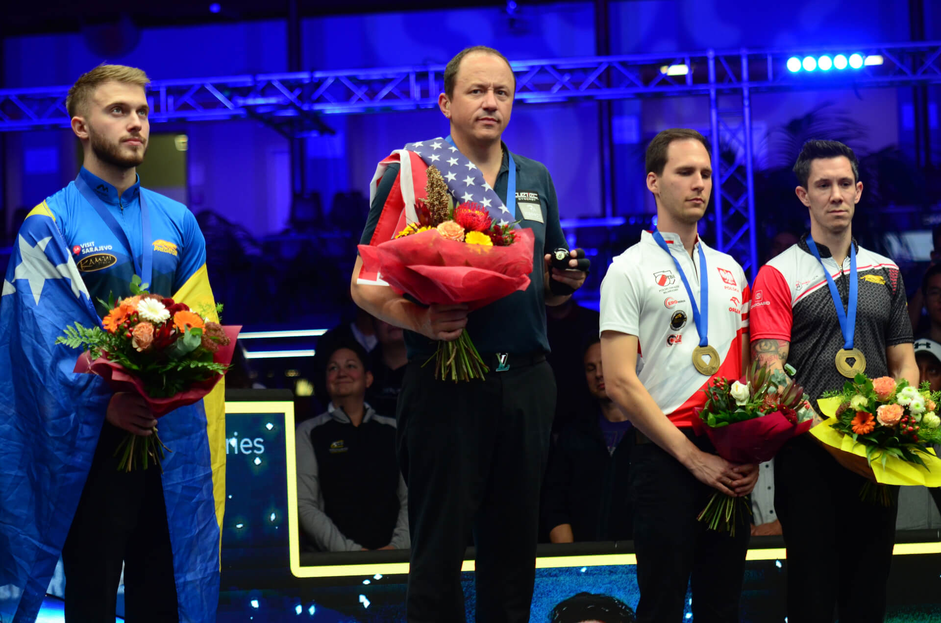 Wojciech Szewczyk na podium