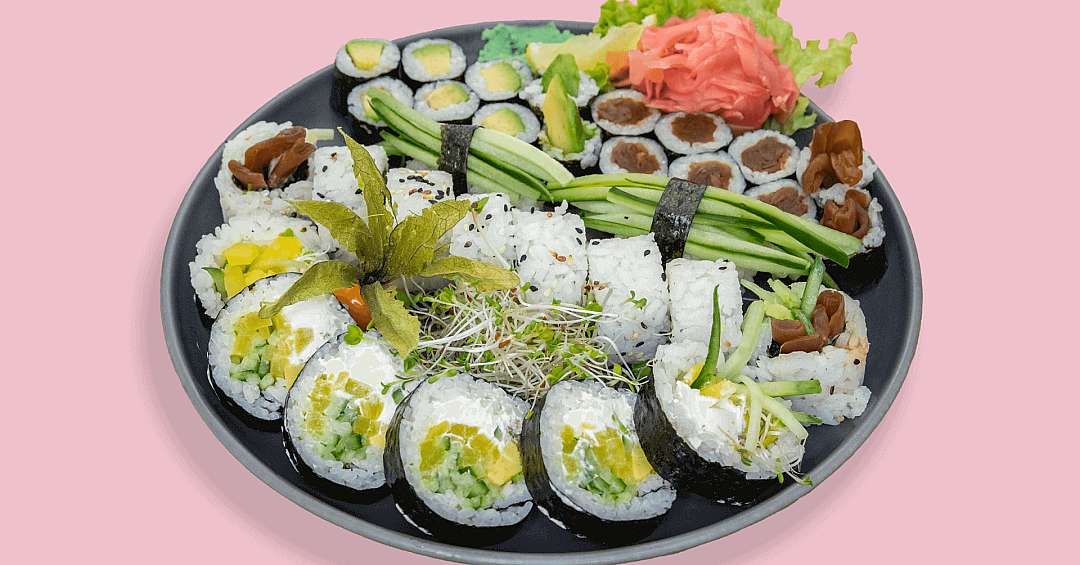 Wabi Sabi Sushi D Browa G Rnicza Rolki Kt Re Nie Tylko Wietnie   Wabi Sabi Sushi Zestawy Set Wege 