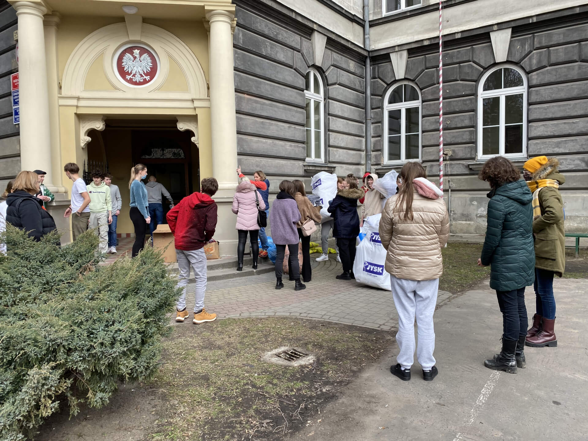 I LO w Przemyślu pomaga Ukraińcom