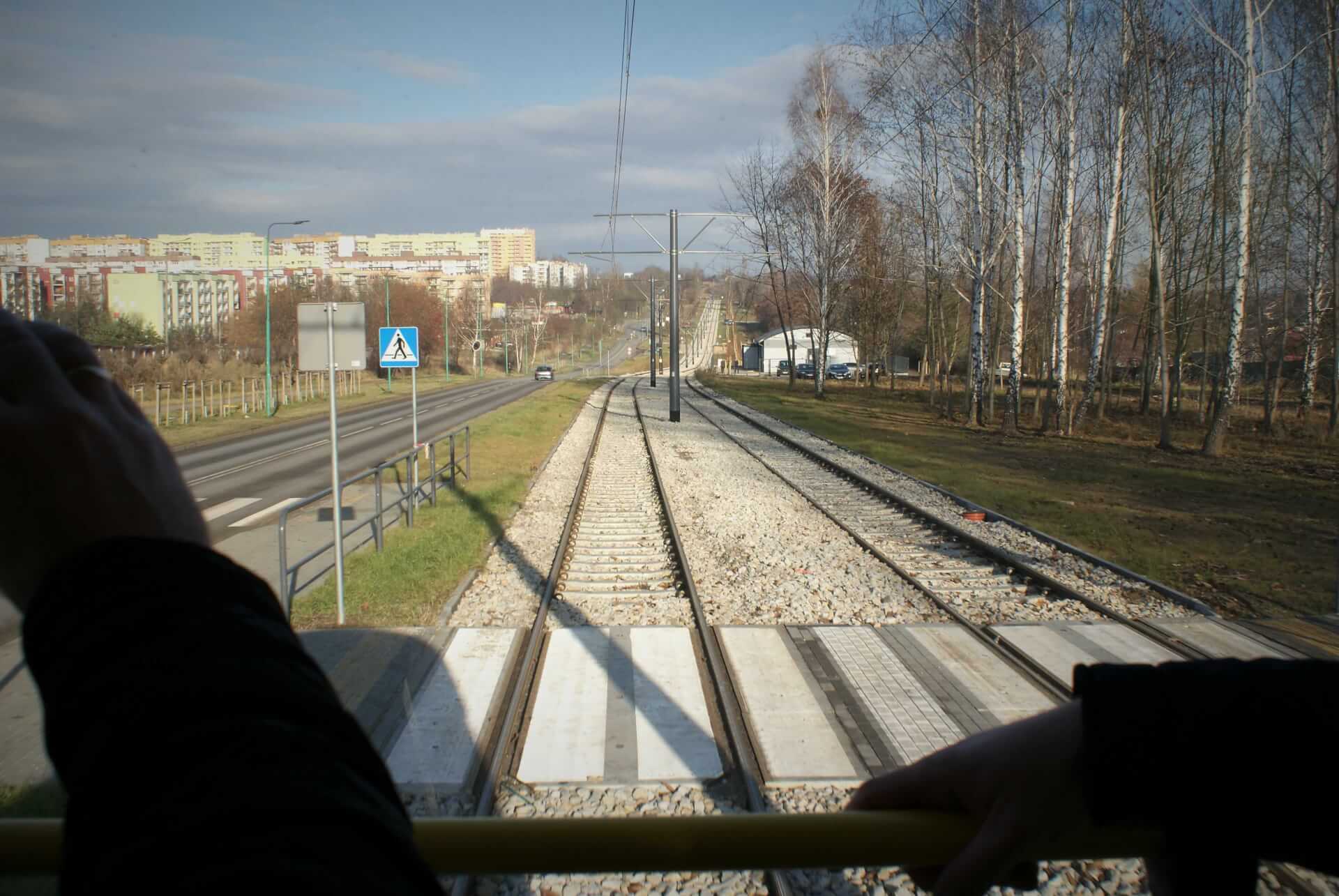 Sosnowiec Zagórze jazda próbna