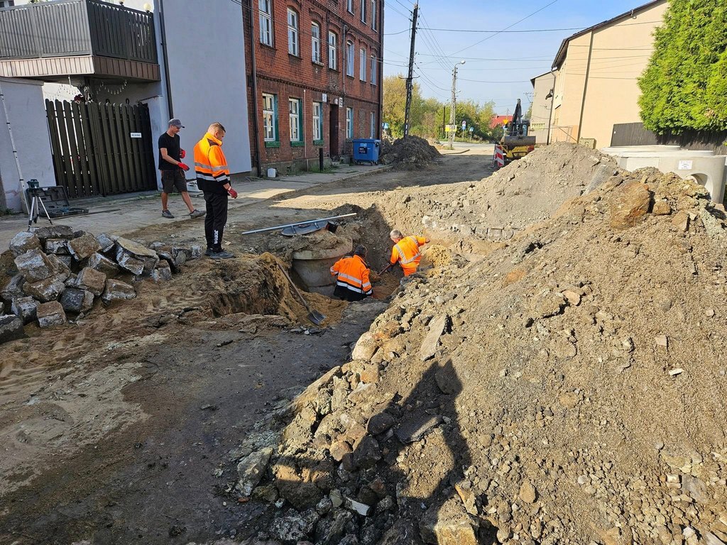 Czeladź. I etap przebudowy i remontu ulicy Bytomskiej, wraz z układaniem kanalizacji. 2024.