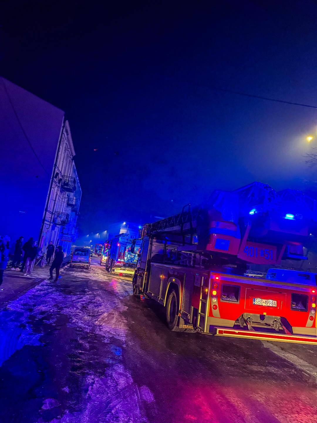 Pożar w Będzinie. Strażacy odkryli ciało kobiety