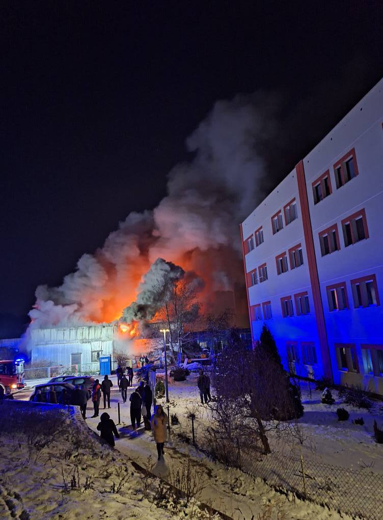 Pożar budynku dawnego przedszkola, Dąbrowa Górnicza